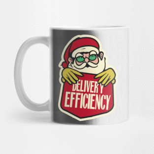 Santa’s delivery efficiency Mug